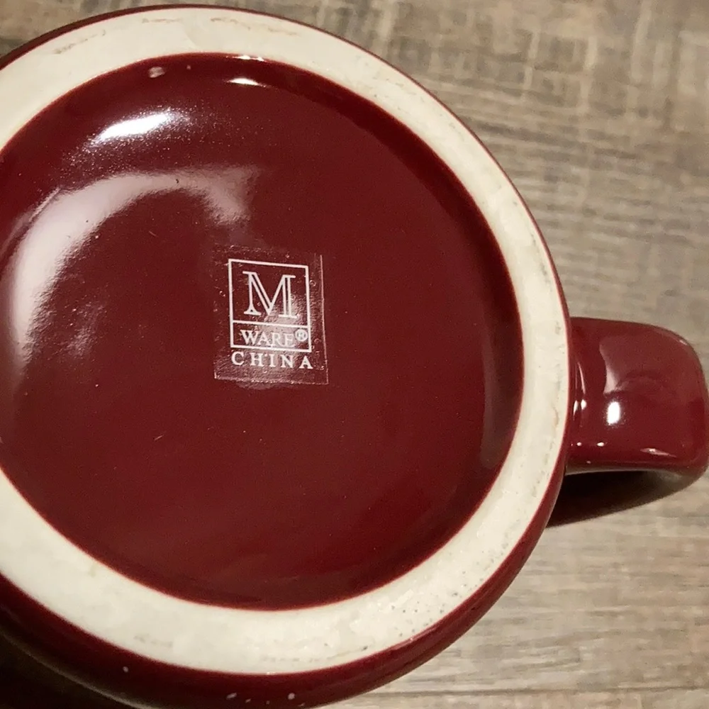 Mware Blessed Mama Red speckled coffee mug 10 oz - Picture 4 of 8